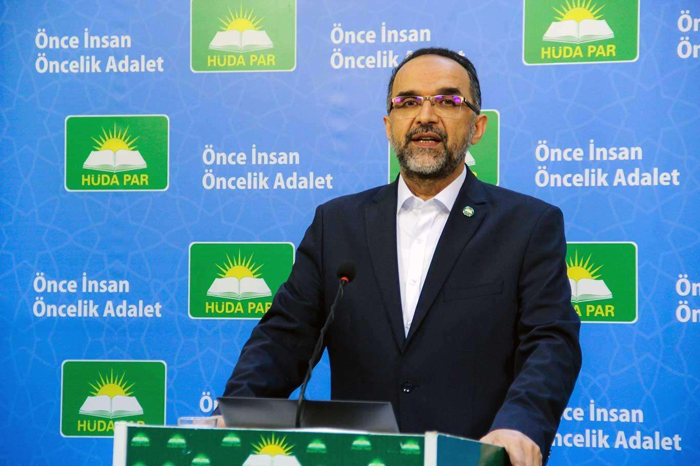 HÜDA PAR: Hukukun üstünlüğü her türlü siyasi menfaatin üzerinde tutulmalı